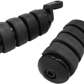 Soft-Ride Black Foot Pegs - XL