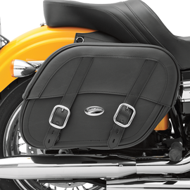 Drifter Saddlebags with Shock Cutaway