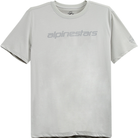 Tech Linear Performance T-Shirt - Silver - Large