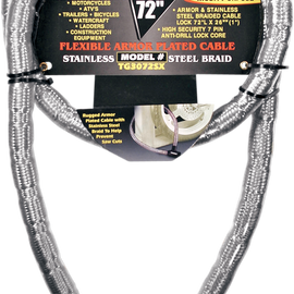 Braided Cable Lock - 72"