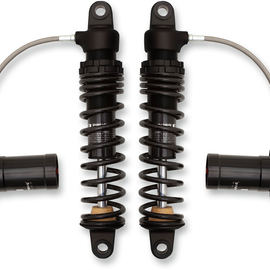 970 Series Remote Reservoir Shocks - Gloss Black/Matte Black - Standard - 13"