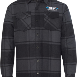 Drag Specialties Quilted Jacket - Plaid - Small