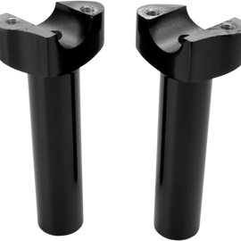 Risers - Straight - 5-1/2" - Black