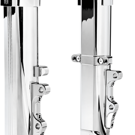 Lower Fork Leg - Chrome - Dual Disc