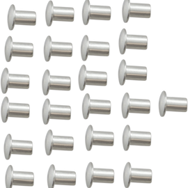 Heavy-Duty Front Fender Rivet - Stainless Steel - 1/4" x 5/15" - 25-Pack