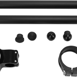 Black 41 mm 7° Clip-On Handlebar