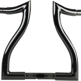 Black 12" Hammerhead Handlebar for FLT/H