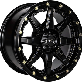 Roll'n 106 Wheel - Front/Rear - Black - 14x7 - 4/110 - 5+2