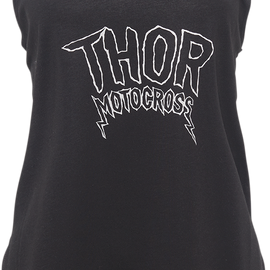 Women's Rocker Tank - Black - Small