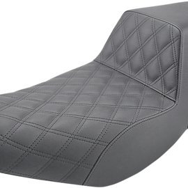 Step Up Seat - Driver Lattice Stitched - Black