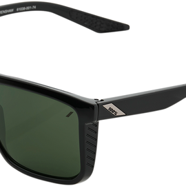 Renshaw Sunglasses - Black - Gray Green