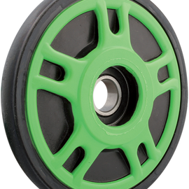 Thin Idler Wheel with Bearing 6004-2RS - Green - Group 2 - 5.63" OD x 20 mm ID