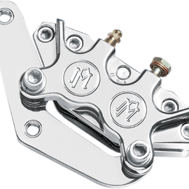 Single Disc Caliper - Front - Chrome 84-99