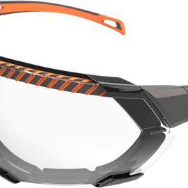 FF4 Sunglasses - Foam - Gray/Orange - Clear