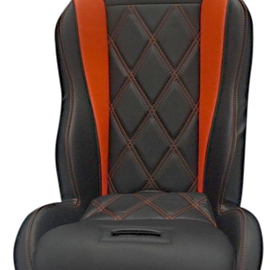 Performance Seat - Big Diamond - Deep Orange