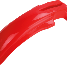 Universal MX Front Fender - Red