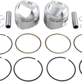 Piston Kit - .030 - High Compression - 1978-1984 - Big Twin