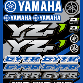 Decal Sheet - Yamaha YZP