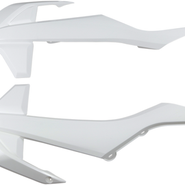 Radiator Shrouds - White - 85 SX