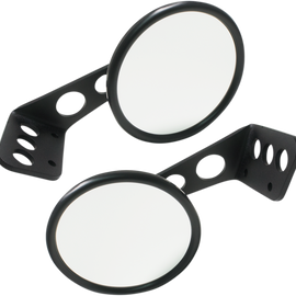 CAN-AM Maverick X3 - 5" Round Flat Mirror - Black