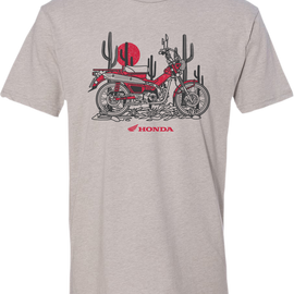 Honda Trail 125 T-Shirt - Gray - XL