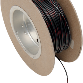 100' Wire Spool - 18 Gauge - Black/Red