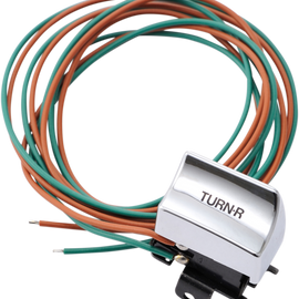 Chrome Right-Side Turn Signal Switch Kit for '82 - '92