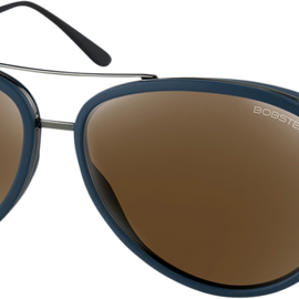 Ice Sunglasses - Matte Navy/Gun