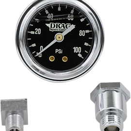 Oil Gauge Kit - Black - BT - '70-'84