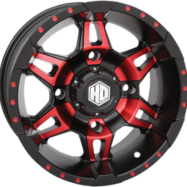 HD7 Wheel - Front/Rear - Red - 14x7 - 4/110 - 5+2