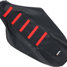 Ribbed Seat Cover - Red - Honda