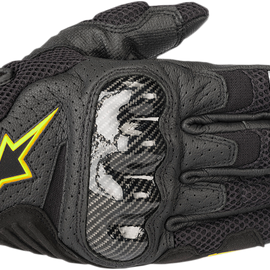 SMX-1 Air V2 Gloves - Black/Yellow - 3XL