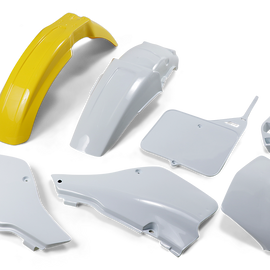 Replacement Body Kit - OEM Yellow/White - RM125