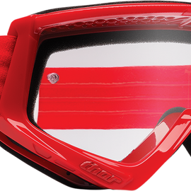 Combat Goggles - Racer - Red/White