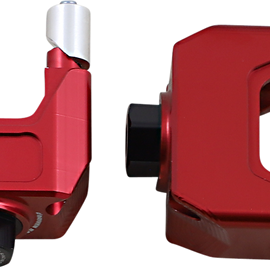 Captive Axle Block Sliders - Red