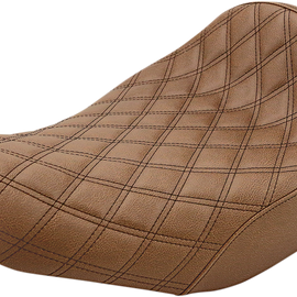 Renegade Solo Seat - Lattice Stitched - Brown