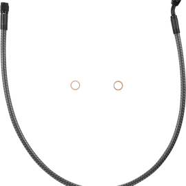 Brake Line - Front - 10 mm - 35° - 26" - KARBONFIBR