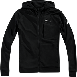 Regent Zip Hoodie - Black - XL