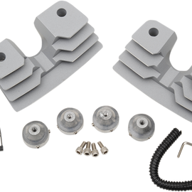 Spark Plug Cover Silver 99-17 Twin Cam