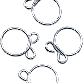 Wire Clamp Refill - Silver - 4-Pack