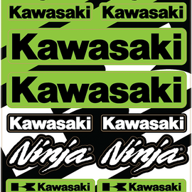 Decal Sheet - Kawasaki Street