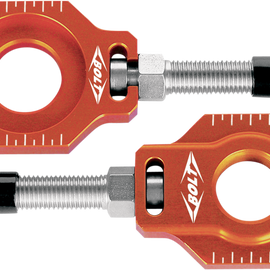 Chain Adjuster - KTM -Orange