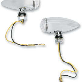 Bullet LED Marker Lights - Smooth - Clear