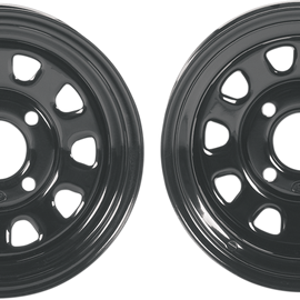 Wheel - Delta - Black - 12X7 - 4/137