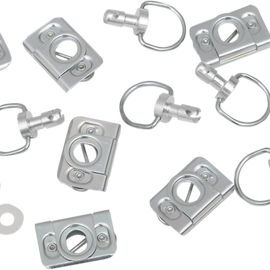 D-Ring Kit - Silver Clips