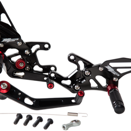 MGP Rearset - Black - Honda