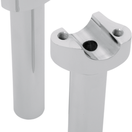 Risers - Straight - 6-1/2" - Chrome