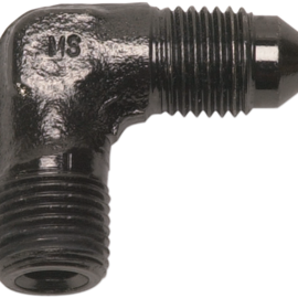 #3 Male Fitting - 1/8" NPT - 90° - Black