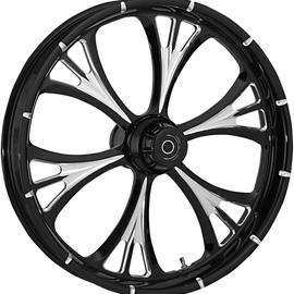 Majestic Eclipse Front Wheel - Dual Disc/No ABS - Black - 21"x3.50" - '00-'07