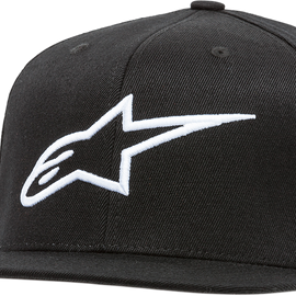 Ageless Hat - Flat Bill - Black/White - Small/Medium